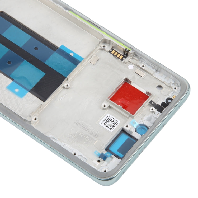 For Xiaomi Redmi Note 14 Pro 5G  Original Middle Frame Bezel Plate (Green) - Frame Bezel Plate by PMC TechLife | Online Shopping South Africa | PMC TechLife | Buy Now Pay Later Mobicred