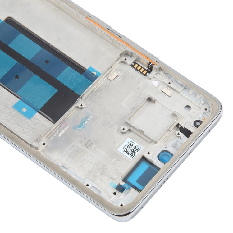 For Xiaomi Redmi Note 14 Pro 5G  Original Middle Frame Bezel Plate (Silver) - Frame Bezel Plate by PMC TechLife | Online Shopping South Africa | PMC TechLife | Buy Now Pay Later Mobicred