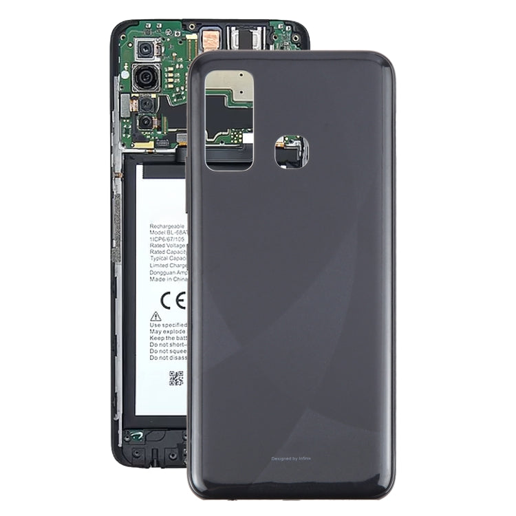 For Infinix Hot 9 X655 Original Battery Back Cover(Black) - Back Cover by PMc TechLife | Online Shopping South Africa | PMc TechLife | Buy Now Pay Later Mobicred