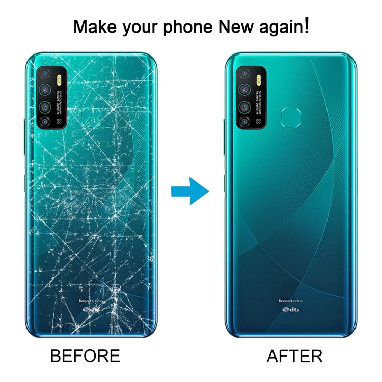 For Infinix Hot 9 X655 Original Battery Back Cover(Purple) - Back Cover by PMc TechLife | Online Shopping South Africa | PMc TechLife | Buy Now Pay Later Mobicred