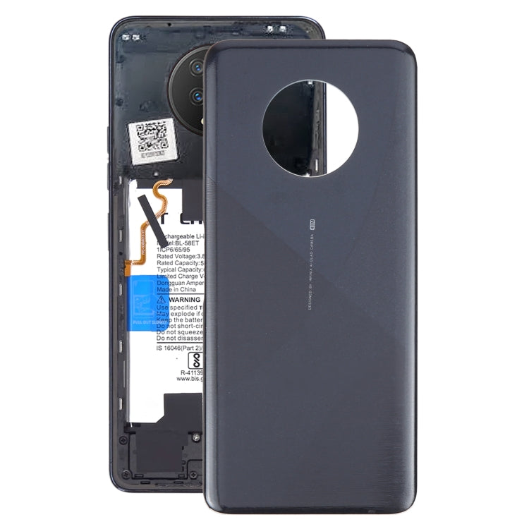 For Infinix Note 7 X690 Original Battery Back Cover(Black) - Back Cover by PMc TechLife | Online Shopping South Africa | PMc TechLife | Buy Now Pay Later Mobicred