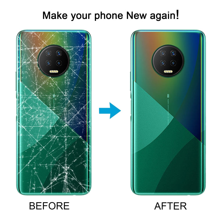 For Infinix Note 7 X690 Original Battery Back Cover(Black) - Back Cover by PMc TechLife | Online Shopping South Africa | PMc TechLife | Buy Now Pay Later Mobicred