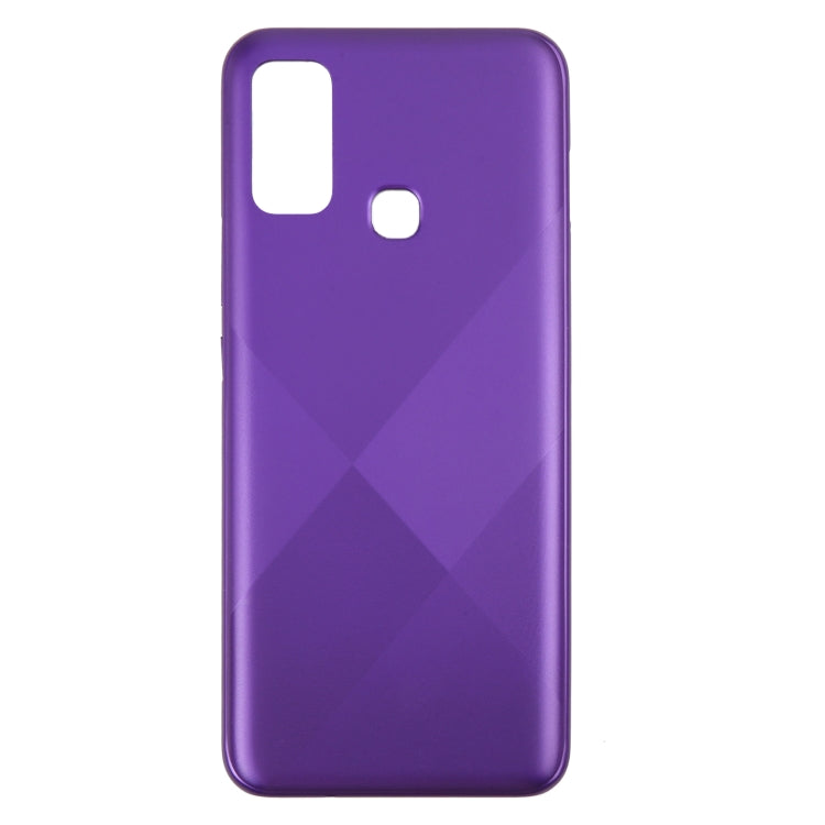 For Infinix Hot 9 Play X680 Original Battery Back Cover(Purple) - Back Cover by PMc TechLife | Online Shopping South Africa | PMc TechLife | Buy Now Pay Later Mobicred
