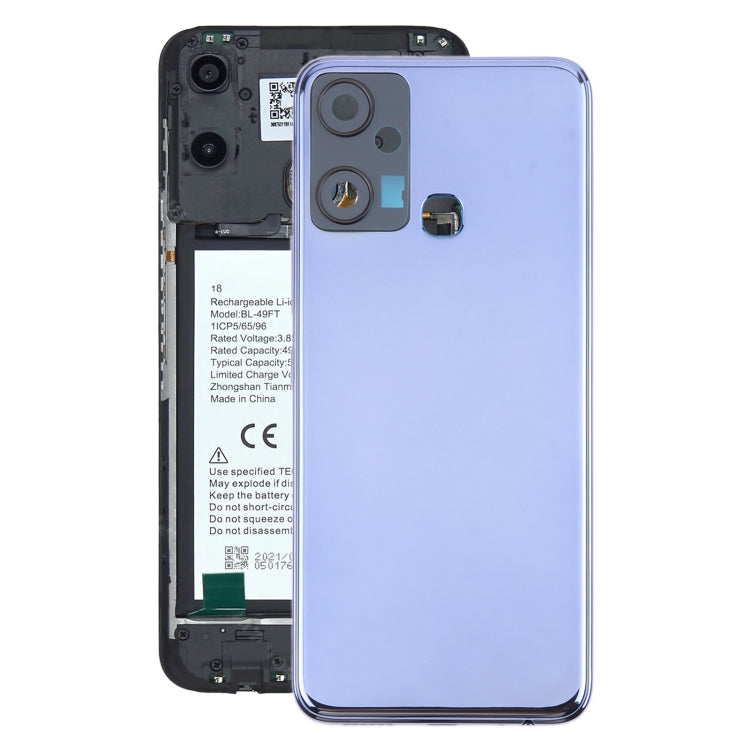 For Infinix Smart 6 Plus India X6823 Original Battery Back Cover(Grey) - Back Cover by PMc TechLife | Online Shopping South Africa | PMc TechLife | Buy Now Pay Later Mobicred