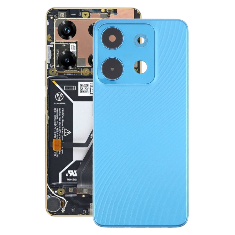 For Infinix Smart 7 X6515 Original Battery Back Cover(Blue) - Back Cover by PMc TechLife | Online Shopping South Africa | PMc TechLife | Buy Now Pay Later Mobicred