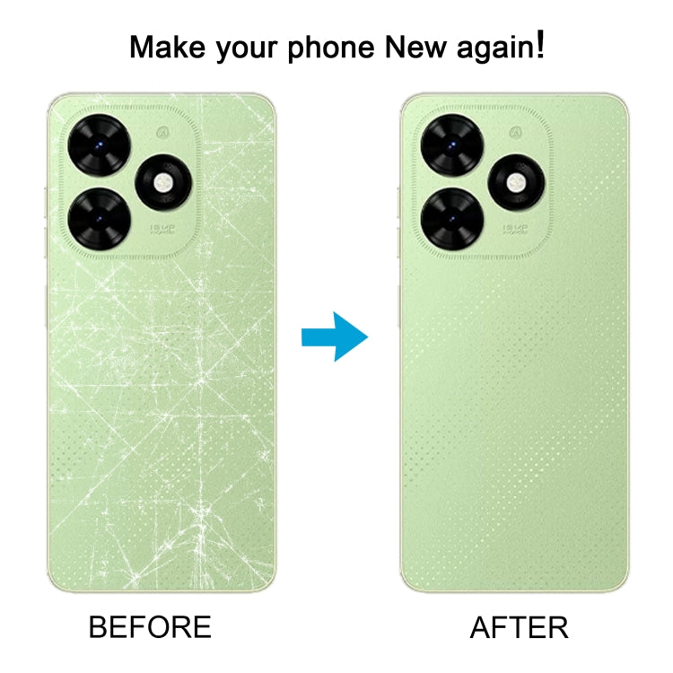 For Tecno Spark Go 2024 Original Battery Back Cover(Black) - Back Cover by PMc TechLife | Online Shopping South Africa | PMc TechLife | Buy Now Pay Later Mobicred
