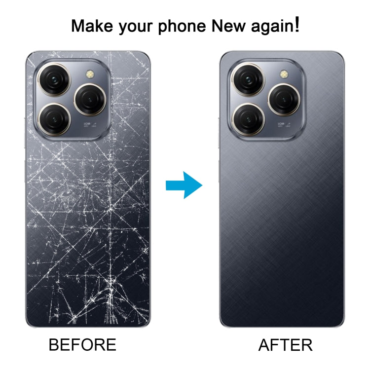 For Tecno Spark 20 Pro Original Battery Back Cover (Blue) - Back Cover by PMc TechLife | Online Shopping South Africa | PMc TechLife | Buy Now Pay Later Mobicred