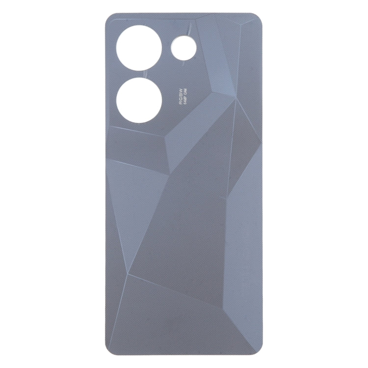For Tecno Camon 20 Original Battery Back Cover(Black) - Back Cover by PMc TechLife | Online Shopping South Africa | PMc TechLife | Buy Now Pay Later Mobicred