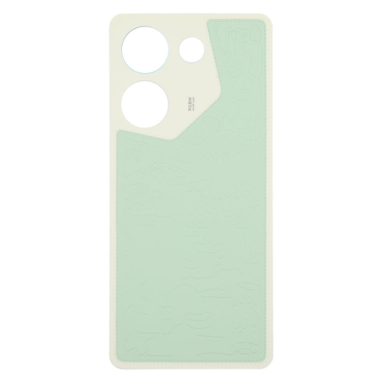 For Tecno Camon 20 Original Battery Back Cover(Green) - Back Cover by PMc TechLife | Online Shopping South Africa | PMc TechLife | Buy Now Pay Later Mobicred