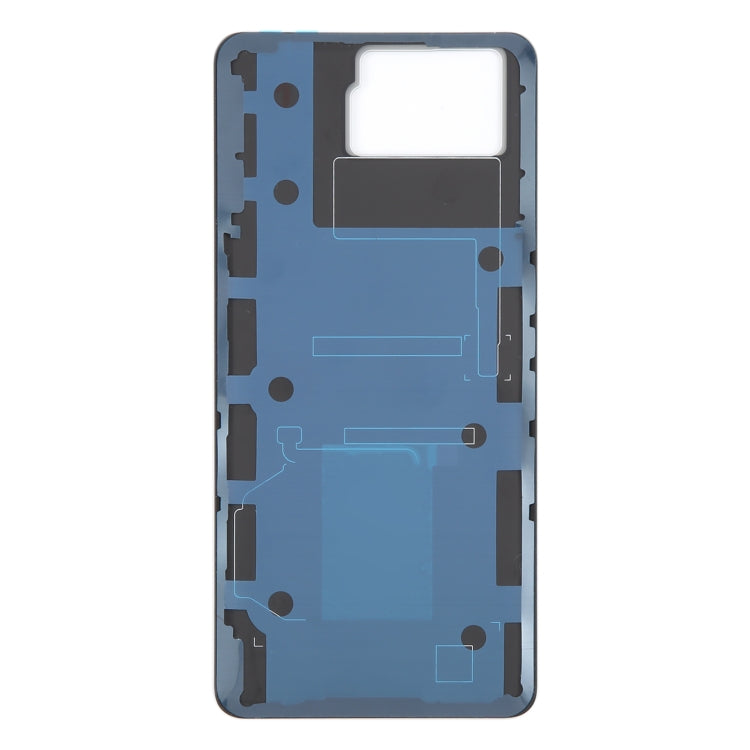 For Asus ROG Phone 8 Pro AI2401 AI2401_A Global Original Glass Battery Back Cover(Bright Black) - Back Cover by PMC TechLife | Online Shopping South Africa | PMC TechLife | Buy Now Pay Later Mobicred