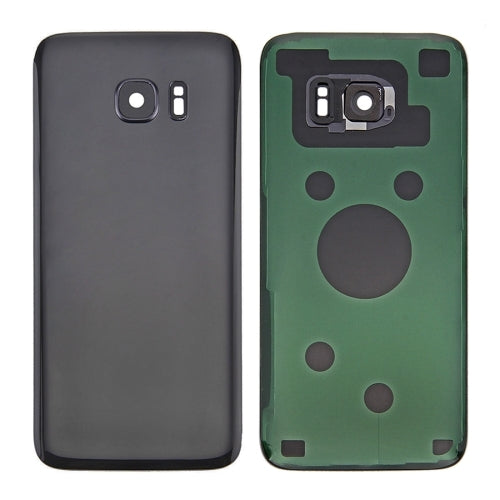 For Samsung Galaxy S7 SM-G930F Battery Back Cover with Camera Lens Cover(Black) - free shipping - PMc TechLife - Order now!