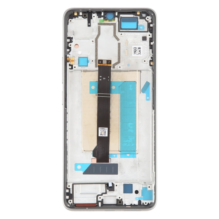 For Xiaomi Redmi Turbo 3 Original LCD Screen Digitizer Full Assembly with Frame (Silver) - LCD Screen by PMC TechLife | Online Shopping South Africa | PMC TechLife | Buy Now Pay Later Mobicred