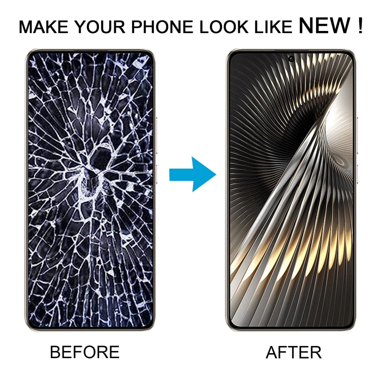 For Xiaomi Redmi Turbo 3 Original LCD Screen Digitizer Full Assembly with Frame (Silver) - LCD Screen by PMC TechLife | Online Shopping South Africa | PMC TechLife | Buy Now Pay Later Mobicred