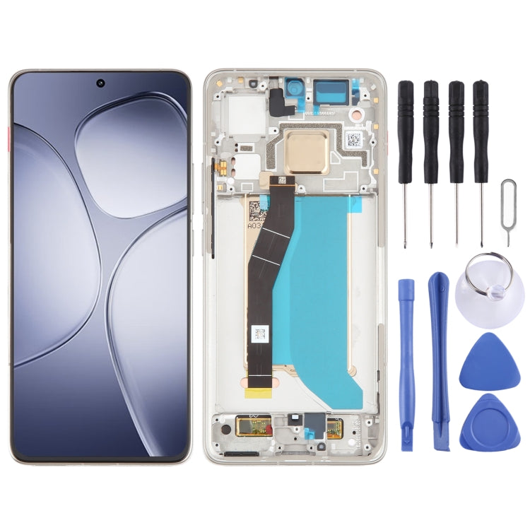 For Xiaomi Redmi K70 Ultra Original LCD Screen Digitizer Full Assembly with Frame (White) - LCD Screen by PMC TechLife | Online Shopping South Africa | PMC TechLife | Buy Now Pay Later Mobicred