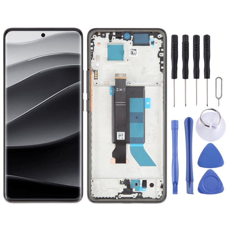 For Xiaomi Redmi Note 14 Pro+ 5G Original LCD Screen Digitizer Full Assembly with Frame (Black) - LCD Screen by PMC TechLife | Online Shopping South Africa | PMC TechLife | Buy Now Pay Later Mobicred