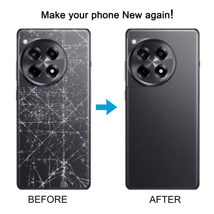 For OnePlus Ace 3 Battery Back Cover with Camera Lens Cover(Gold) - Back Cover by PMC TechLife | Online Shopping South Africa | PMC TechLife | Buy Now Pay Later Mobicred