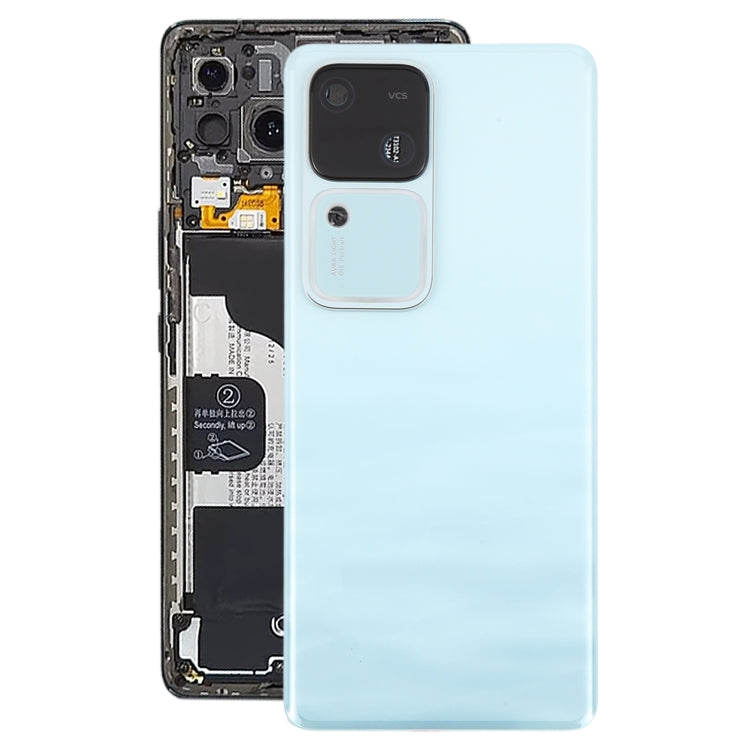 For vivo S18 5G Original Battery Back Cover with Camera Lens Cover(Aqua) - Back Cover by PMC TechLife | Online Shopping South Africa | PMC TechLife | Buy Now Pay Later Mobicred