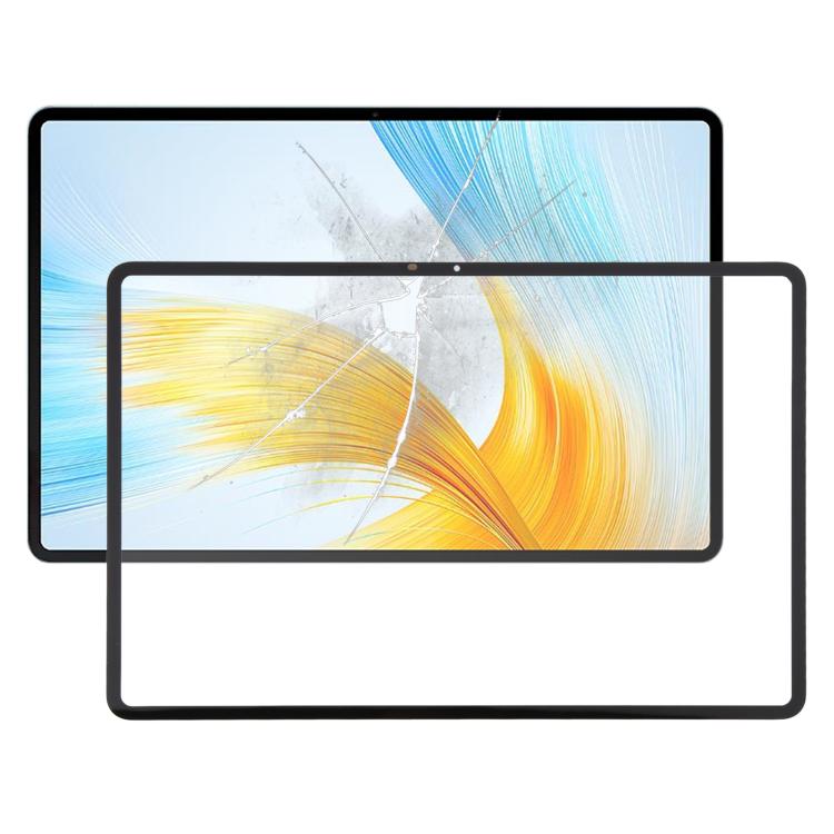 For Honor MagicPad 13 GDI-W09 Front Screen Outer Glass Lens with OCA Optically Clear Adhesive (Black) - Outer Glass Lens by PMc TechLife | Online Shopping South Africa | PMc TechLife | Buy Now Pay Later Mobicred