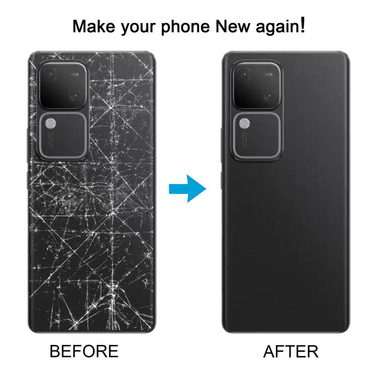 For vivo S18 OEM Battery Back Cover(Black) - Back Cover by PMc TechLife | Online Shopping South Africa | PMc TechLife | Buy Now Pay Later Mobicred