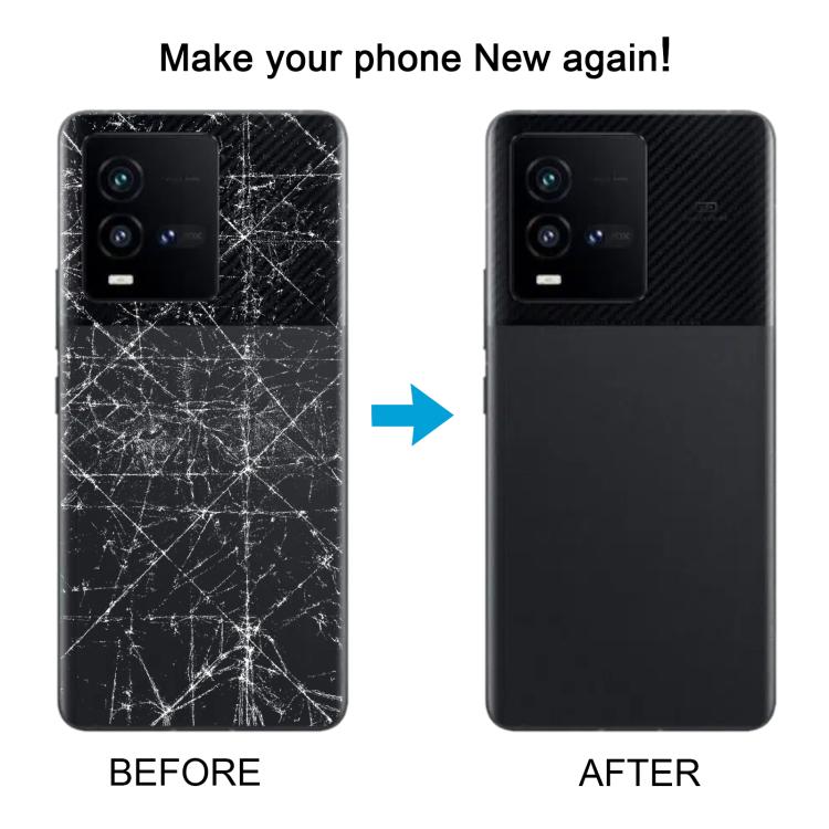 For vivo iQOO 10 OEM Battery Back Cover(White) - Back Cover by PMc TechLife | Online Shopping South Africa | PMc TechLife | Buy Now Pay Later Mobicred