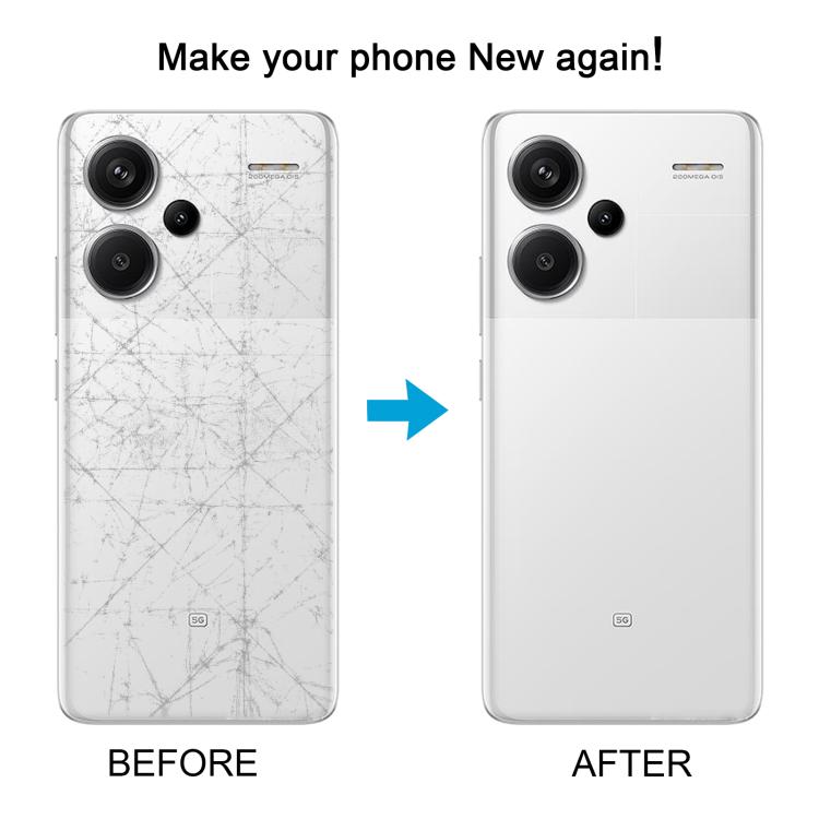 For Xiaomi Redmi Note 13 Pro+ 5G OEM Battery Back Cover(White) - free shipping - PMc TechLife - Order now!