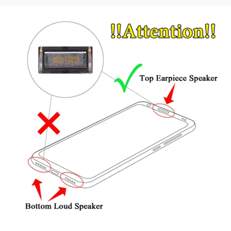 10 PCS Earpiece Speaker for LG X4+ - For LG by PMc TechLife | Online Shopping South Africa | PMc TechLife | Buy Now Pay Later Mobicred