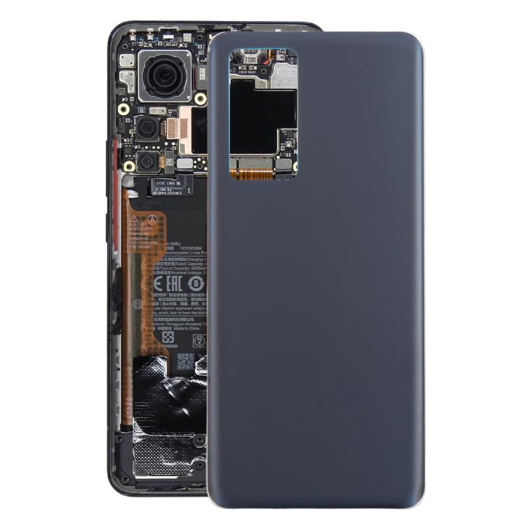 For Xiaomi 12S Pro OEM Battery Back Cover(Black) - Back Cover by PMc TechLife | Online Shopping South Africa | PMc TechLife | Buy Now Pay Later Mobicred
