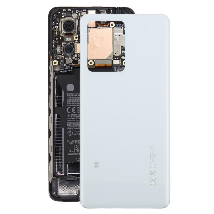 For Xiaomi Redmi Note 12 Pro+ 5G OEM Battery Back Cover(White) - free shipping - PMc TechLife - Order now!