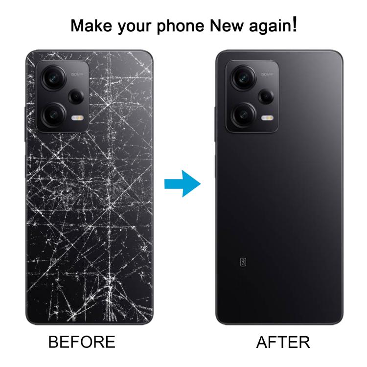 For Xiaomi Redmi Note 12 Pro 5G OEM Battery Back Cover(Blue) - Back Cover by PMc TechLife | Online Shopping South Africa | PMc TechLife | Buy Now Pay Later Mobicred
