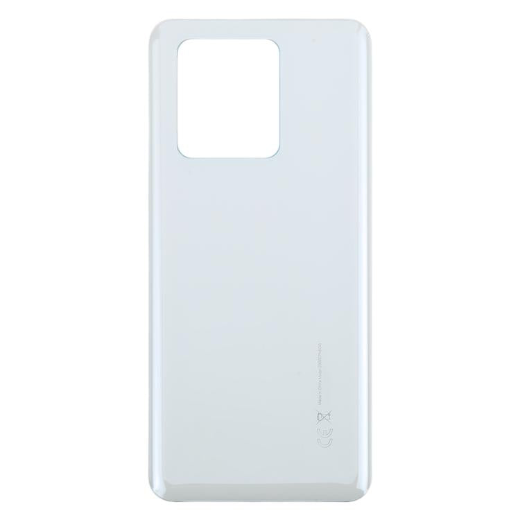For Xiaomi 13T OEM Battery Back Cover(White) - Back Cover by PMc TechLife | Online Shopping South Africa | PMc TechLife | Buy Now Pay Later Mobicred
