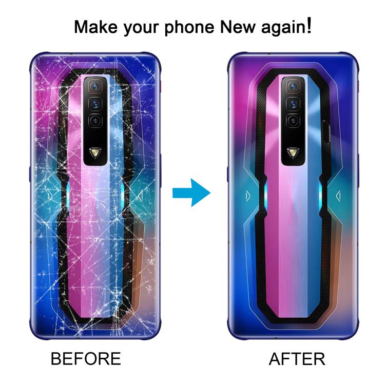For ZTE nubia Red Magic 7 NX679J Glass Battery Back Cover(Neon) - For ZTE by PMC TechLife | Online Shopping South Africa | PMC TechLife | Buy Now Pay Later Mobicred