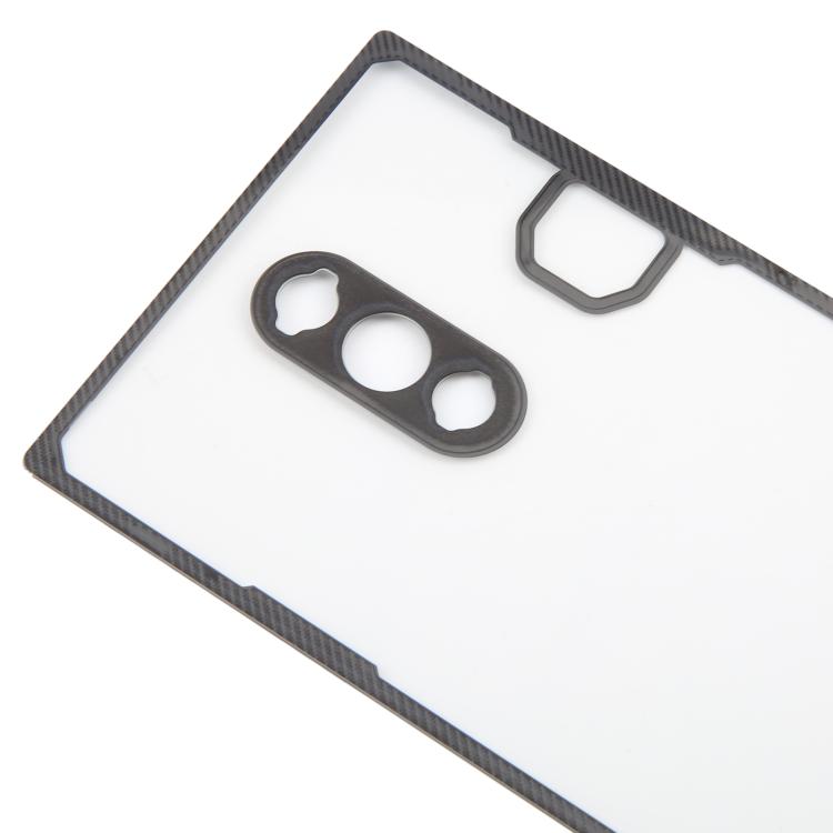 For ZTE nubia Red Magic 8S Pro NX729J Glass Battery Back Cover (Transparent) - For ZTE by PMC TechLife | Online Shopping South Africa | PMC TechLife | Buy Now Pay Later Mobicred