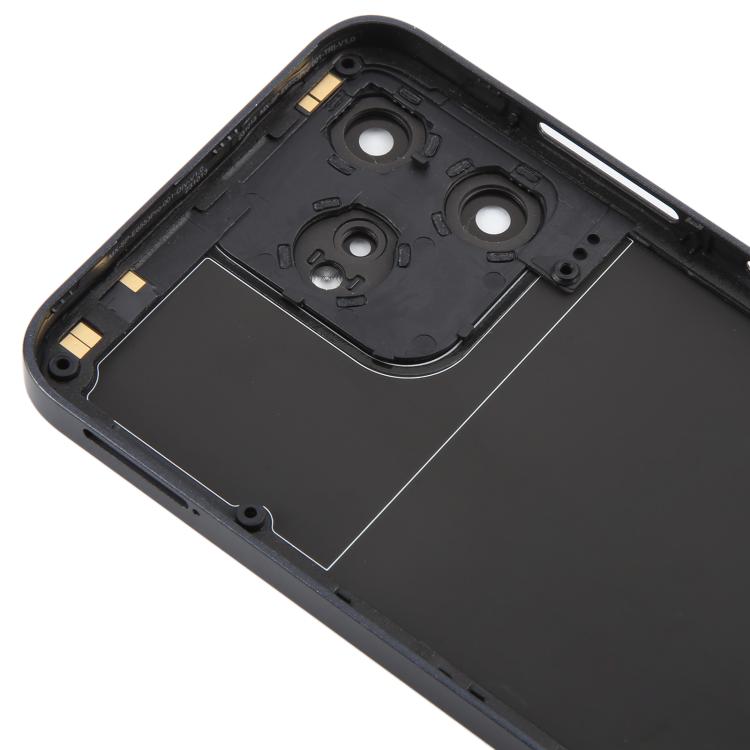 For ZTE Axon 50 Lite 8050 Glass Battery Back Cover with Middle Frame / Camera Lens Cover(Purple) - For ZTE by PMC TechLife | Online Shopping South Africa | PMC TechLife | Buy Now Pay Later Mobicred