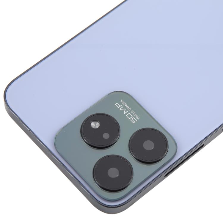 For ZTE Axon 50 Lite 8050 Glass Battery Back Cover with Middle Frame / Camera Lens Cover(Purple) - For ZTE by PMC TechLife | Online Shopping South Africa | PMC TechLife | Buy Now Pay Later Mobicred