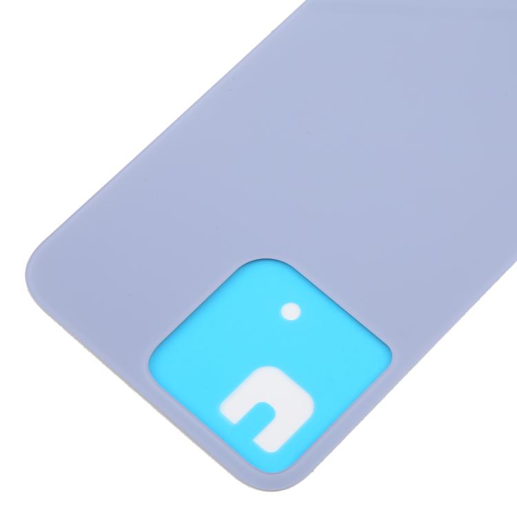 For ZTE Blade V50 Design 4G Glass Battery Back Cover(Purple) - For ZTE by PMc TechLife | Online Shopping South Africa | PMc TechLife | Buy Now Pay Later Mobicred