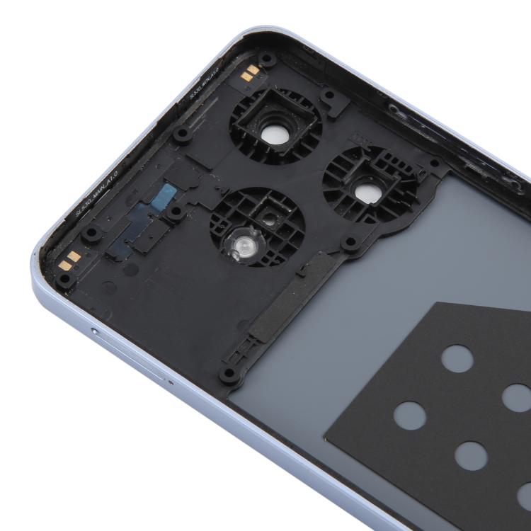 For ZTE Axon 60 Lite Z2356 Glass Battery Back Cover with Middle Frame / Camera Lens Cover(Purple) - For ZTE by PMC TechLife | Online Shopping South Africa | PMC TechLife | Buy Now Pay Later Mobicred