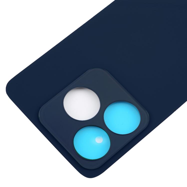 For ZTE Blade V60 Design Z2350 Glass Battery Back Cover with Adhesive(Blue) - For ZTE by PMC TechLife | Online Shopping South Africa | PMC TechLife | Buy Now Pay Later Mobicred