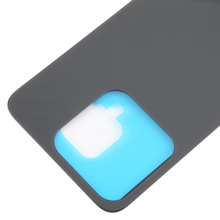 For ZTE Axon 60 / V60 Z2356 Glass Battery Back Cover with Adhesive(Black) - For ZTE by PMC TechLife | Online Shopping South Africa | PMC TechLife | Buy Now Pay Later Mobicred