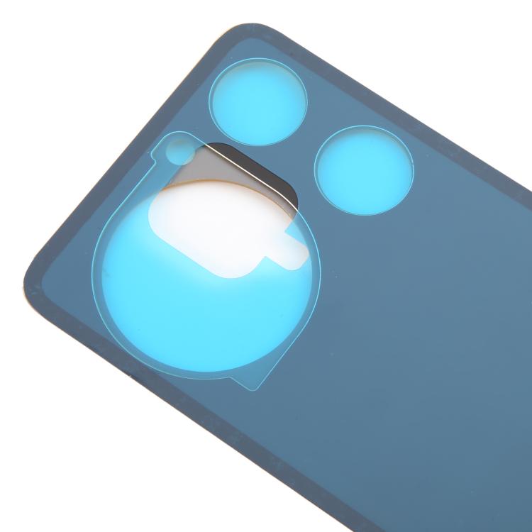 For ZTE nubia Music Z2353 Glass Battery Back Cover with Adhesive(Yellow) - For ZTE by PMC TechLife | Online Shopping South Africa | PMC TechLife | Buy Now Pay Later Mobicred