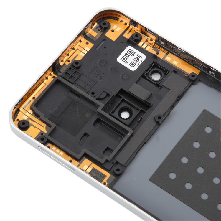 For ZTE Blade A75 5G Z2357N / Blade V60 Smart Glass Battery Back Cover with Middle Frame / Camera Lens Cover(Green) - For ZTE by PMC TechLife | Online Shopping South Africa | PMC TechLife | Buy Now Pay Later Mobicred