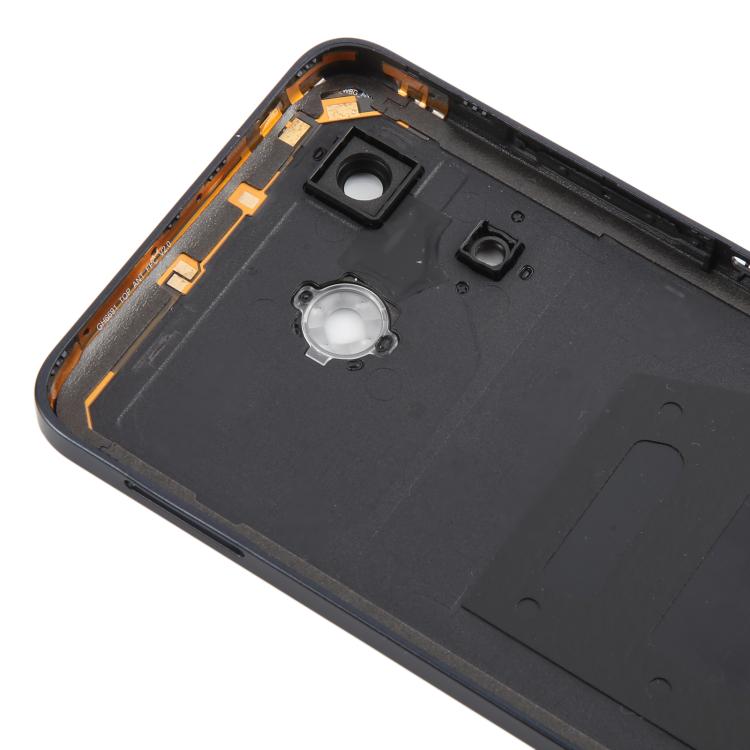 For ZTE Blade A75 4G Z2359 Battery Back Cover with Middle Frame / Camera Lens Cover(Black) - For ZTE by PMC TechLife | Online Shopping South Africa | PMC TechLife | Buy Now Pay Later Mobicred
