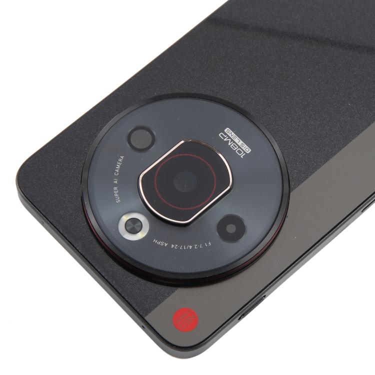 For ZTE nubia Focus Pro Z2351N Glass Battery Back Cover with Middle Frame / Camera Lens Cover(Black) - For ZTE by PMC TechLife | Online Shopping South Africa | PMC TechLife | Buy Now Pay Later Mobicred