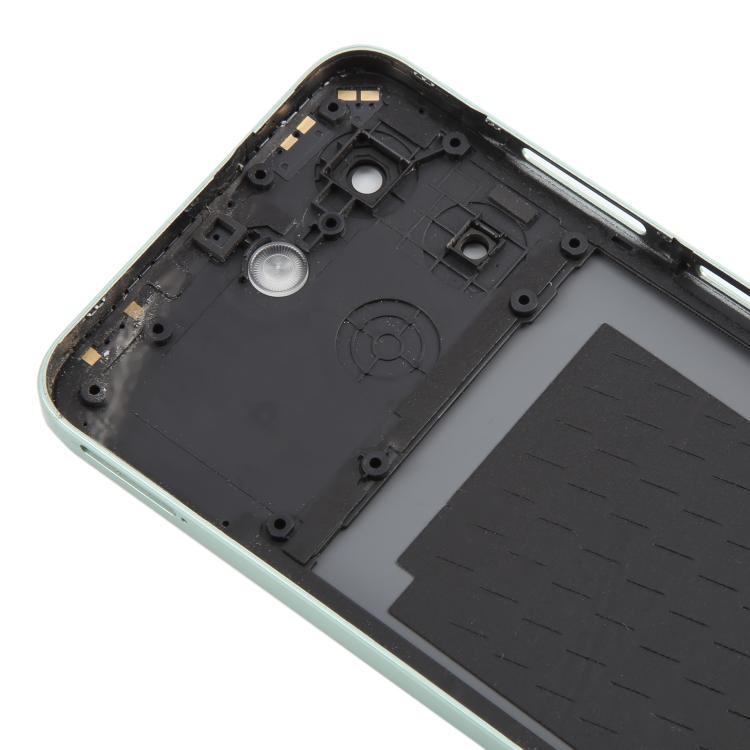 For ZTE Blade A35 Z2453 Battery Back Cover with Middle Frame / Camera Lens Cover(Green) - For ZTE by PMC TechLife | Online Shopping South Africa | PMC TechLife | Buy Now Pay Later Mobicred