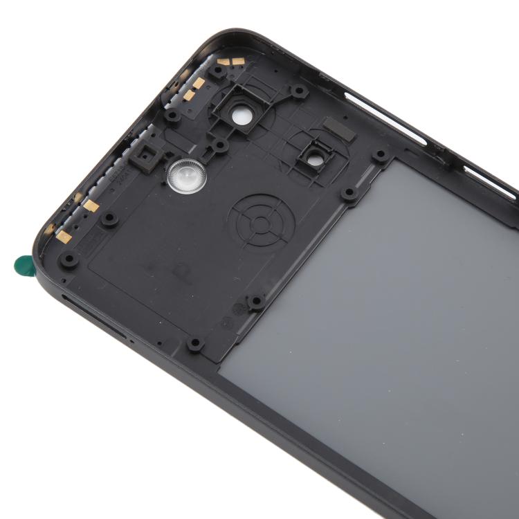 For ZTE Blade A55 Z2450 Battery Back Cover with Middle Frame / Camera Lens Cover(Black) - For ZTE by PMC TechLife | Online Shopping South Africa | PMC TechLife | Buy Now Pay Later Mobicred