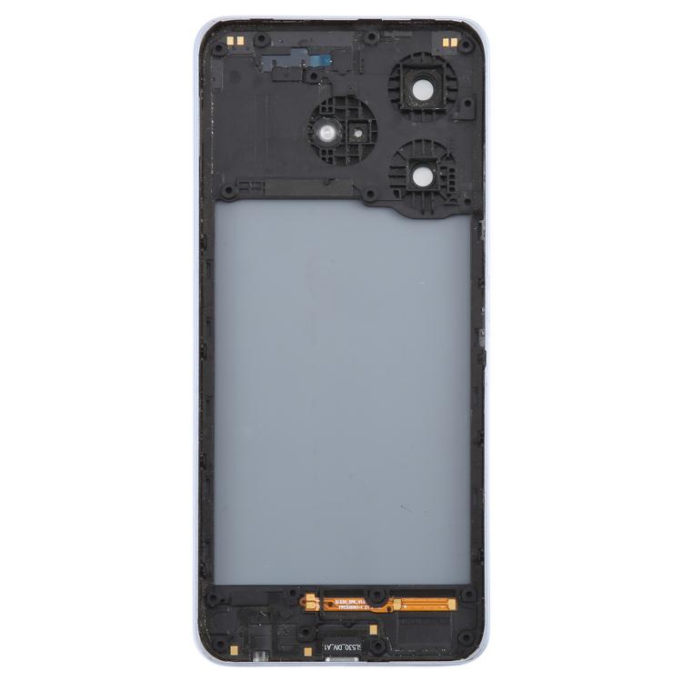 For ZTE Blade V60 Design Z2350 Glass Battery Back Cover with Middle Frame / Camera Lens Cover(Blue) - For ZTE by PMC TechLife | Online Shopping South Africa | PMC TechLife | Buy Now Pay Later Mobicred