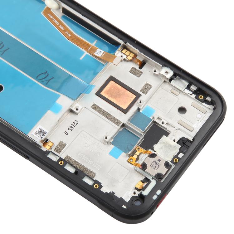 For Nokia XR20 Original Front Housing LCD Frame Bezel Plate (Black) - Full Housing Cover by PMC TechLife | Online Shopping South Africa | PMC TechLife | Buy Now Pay Later Mobicred
