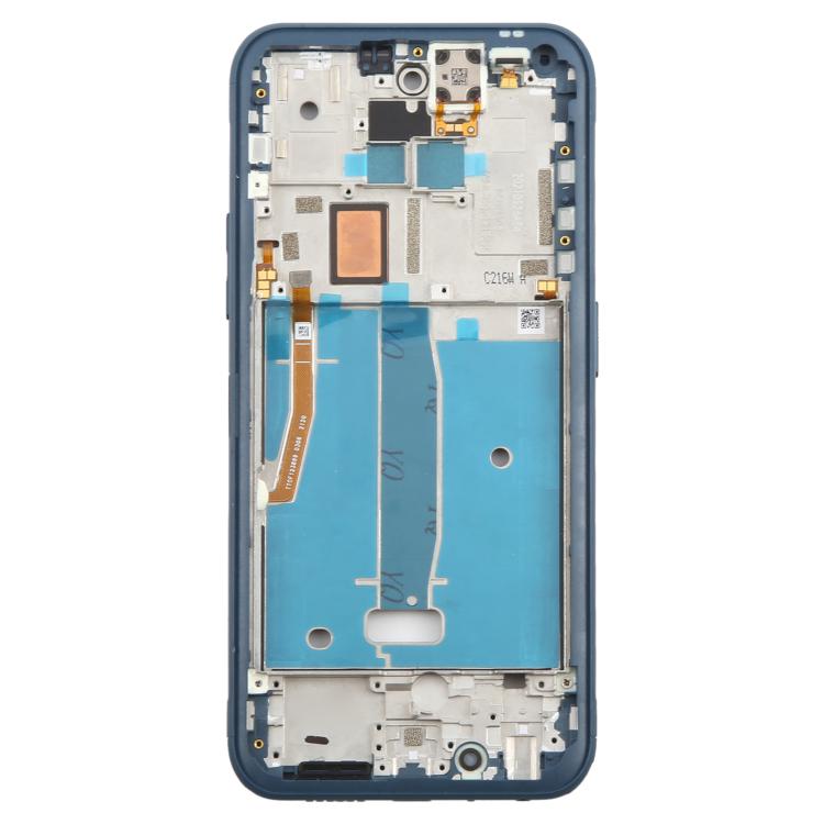 For Nokia XR20 Original Front Housing LCD Frame Bezel Plate (Blue) - Full Housing Cover by PMC TechLife | Online Shopping South Africa | PMC TechLife | Buy Now Pay Later Mobicred