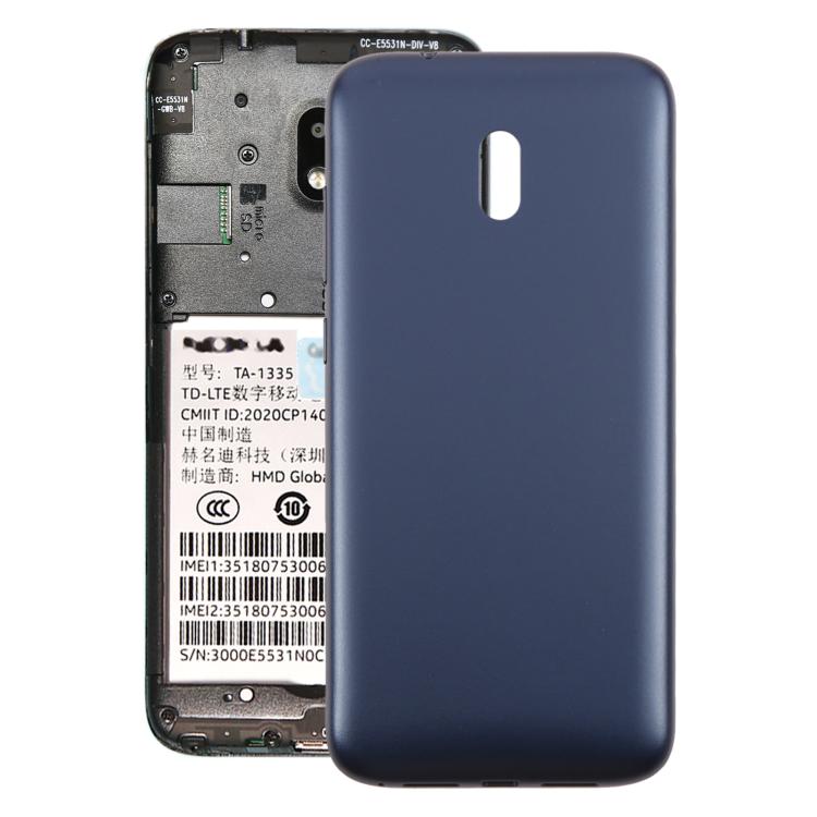 For Nokia C1 Plus Original Battery Back Cover(Blue) - Back Cover by PMC TechLife | Online Shopping South Africa | PMC TechLife | Buy Now Pay Later Mobicred