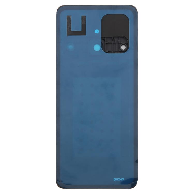 For ZTE nubia Focus Glass Battery Back Cover with Adhesive / Camera Lens Cover(Black) - For ZTE by PMC TechLife | Online Shopping South Africa | PMC TechLife | Buy Now Pay Later Mobicred