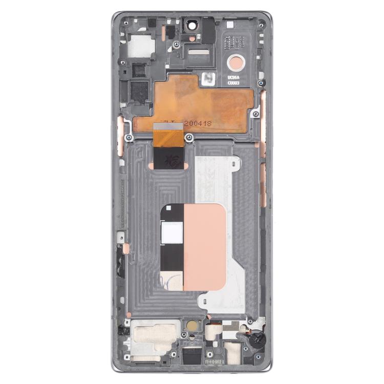 For LG Velvet 5G US Version Original LCD Screen Digitizer Full Assembly with Frame (Silver) - For LG by PMC TechLife | Online Shopping South Africa | PMC TechLife | Buy Now Pay Later Mobicred